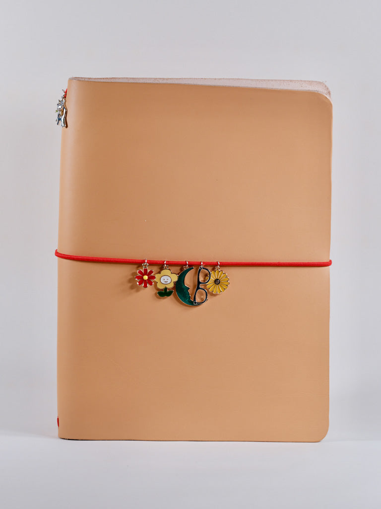 A4 handmade leather traveler notebook cover