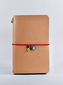 A6 handmade leather traveler notebook cover