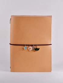 A5 handmade leather traveler notebook cover