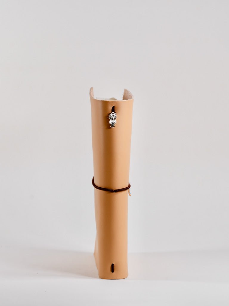 A5 handmade leather traveler notebook cover - ArtnBooks Shop