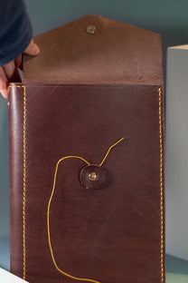 A5 notebook cover | Heritage Seal Envelope Journal | ArtnBooks - ArtnBooks